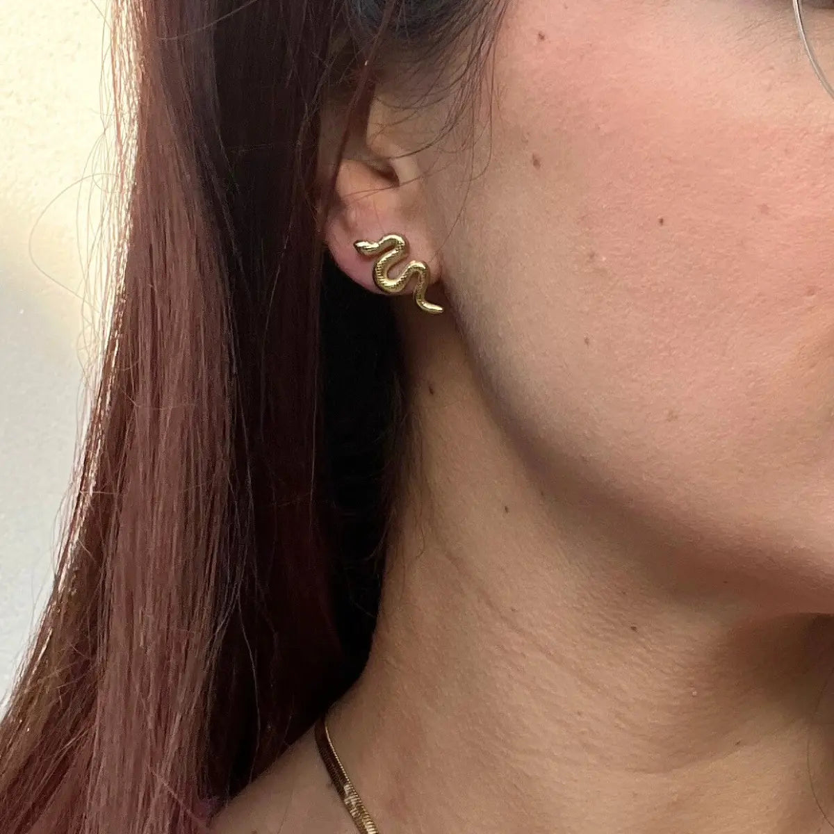 BOUCLES D'OREILLES SNAKE NALAYA