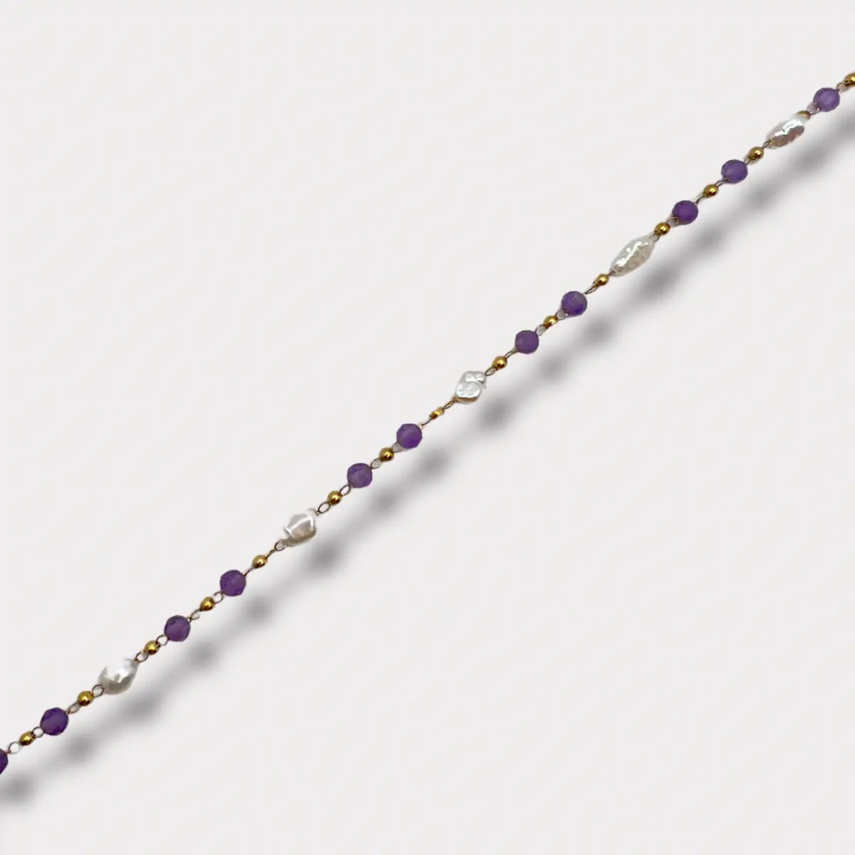 BRACELET CLÉMENCE AMÉTHYSTE NALAYA
