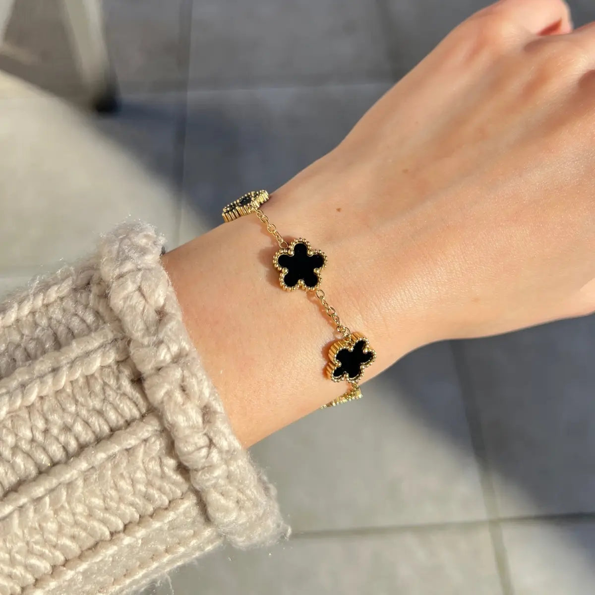 BRACELET ISADORA NOIR NALAYA