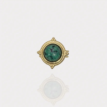 BAGUE CATHY TURQUOISE AFRICAINE NALAYA