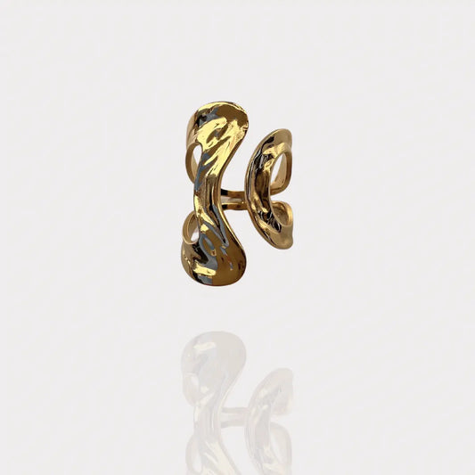 BAGUE PERSIA MARTELÉE NALAYA
