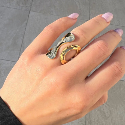 BAGUE PERSIA MARTELÉE NALAYA