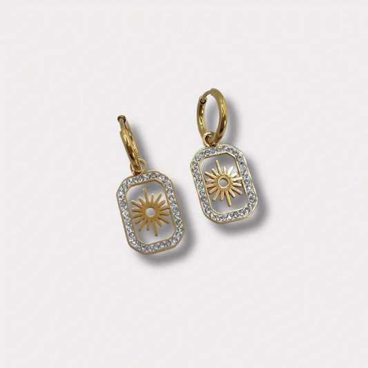 BOUCLES D'OREILLES CLÉO STRASS NALAYA