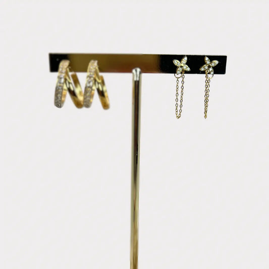 BOUCLES D'OREILLES TRESSIA NALAYA