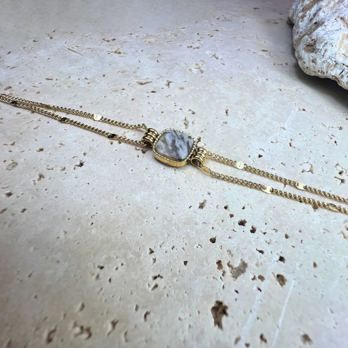 BRACELET ODILE JASPE PAYSAGE NALAYA