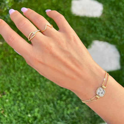 BRACELET ODILE JASPE PAYSAGE NALAYA