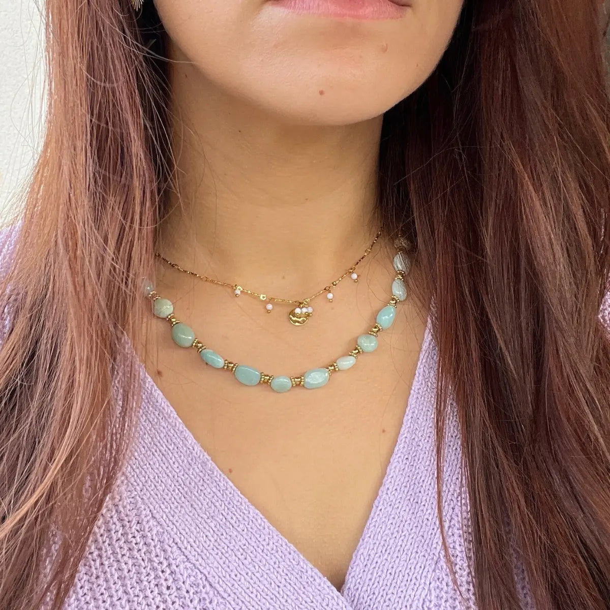 COLLIER LANA AMAZONITE NALAYA