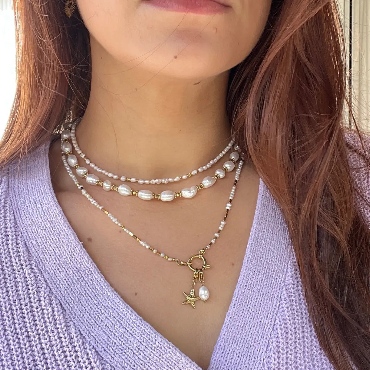COLLIER LANA PERLE D'EAU DOUCE NALAYA