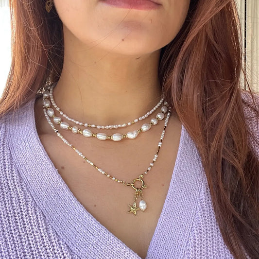 COLLIER LANA PERLE D'EAU DOUCE NALAYA