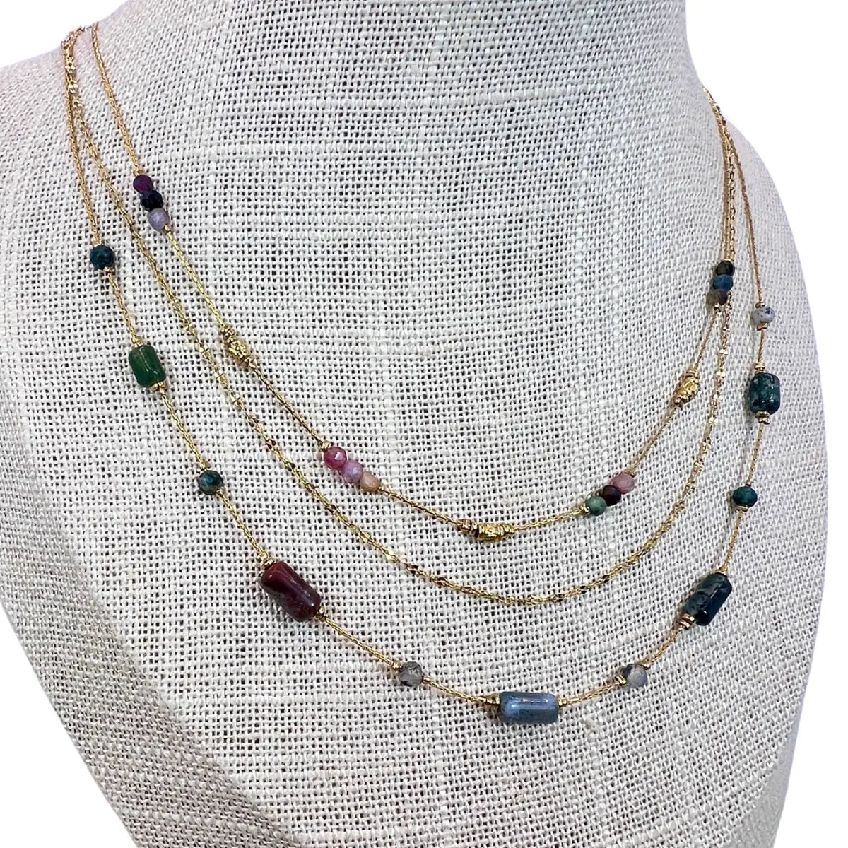 COLLIER LEÏNA TOURMALINE NALAYA