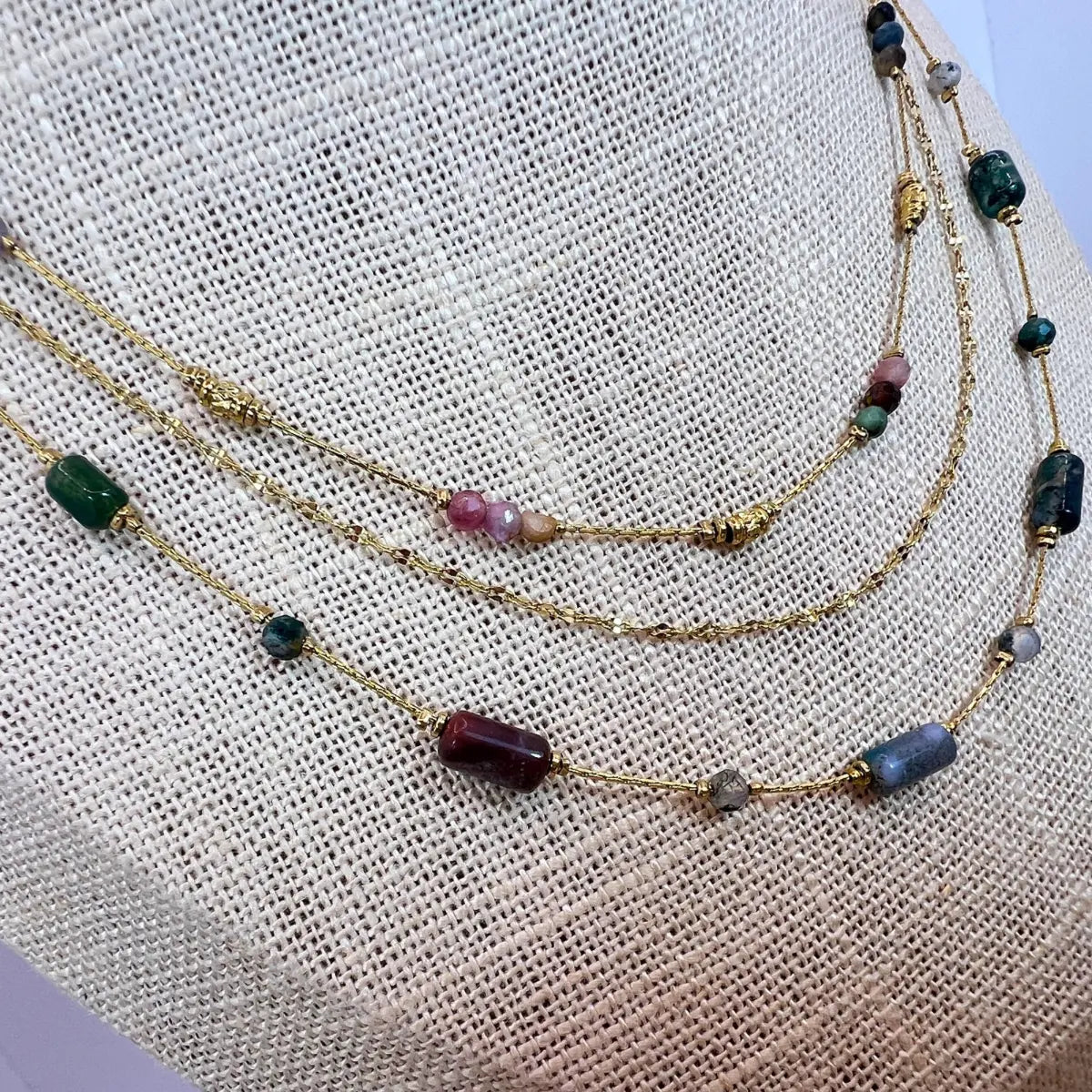 COLLIER LEÏNA TOURMALINE NALAYA