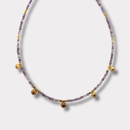 COLLIER LOU AMÉTHYSTE NALAYA