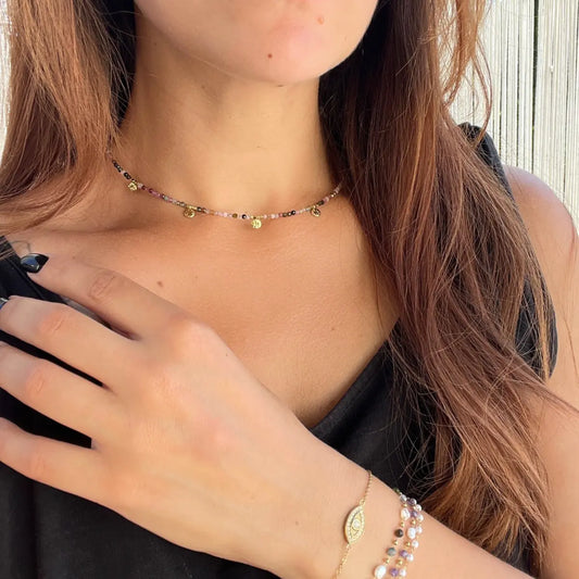 COLLIER LOU TOURMALINE NALAYA