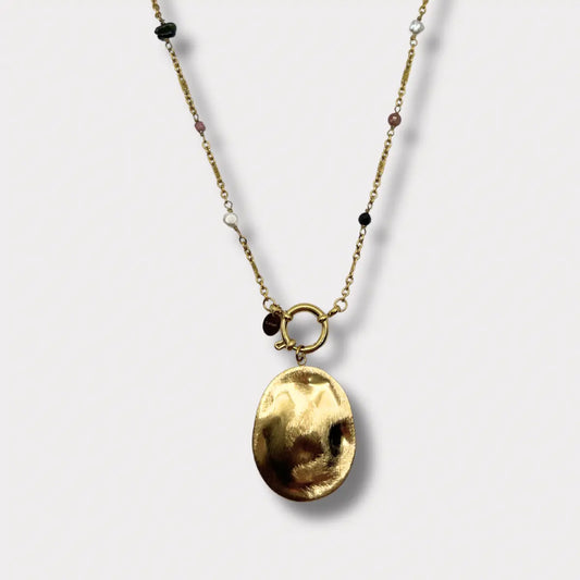 SAUTOIR MÉLODIE TOURMALINE NALAYA